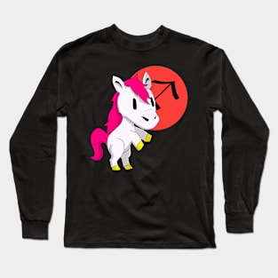 sagittarius bean Long Sleeve T-Shirt